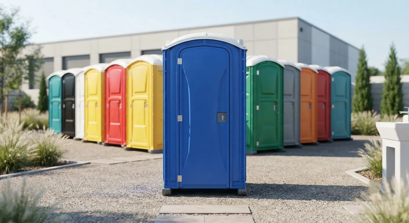 Portable toilet units ready for delivery in Tinley Park, IL